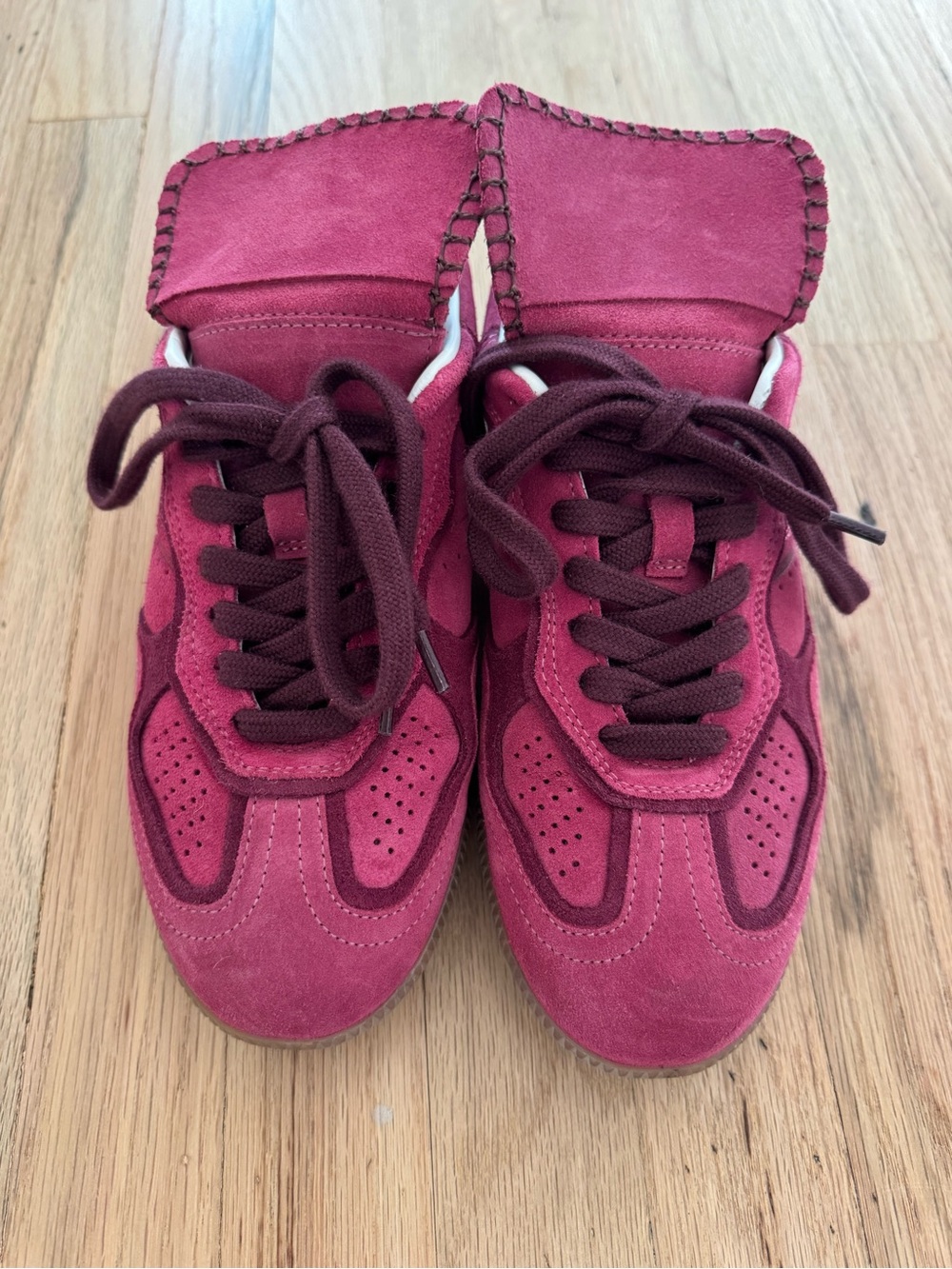 ALOHAS Sneakers - TB 490 club suede raspberry - Picture 4 of 6